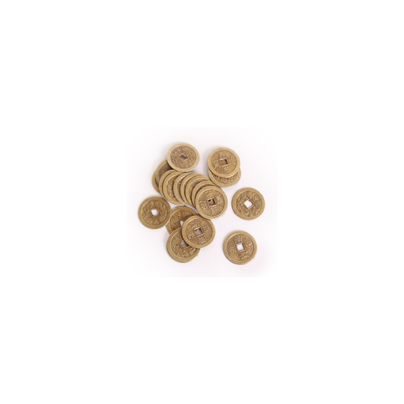 Sachet de 20 Pièces Porte Bonheur - métal - Diam. 4cm