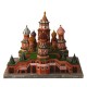 Cathedrale Saint Basile Moscou 3D 68 *46 * 38 resine