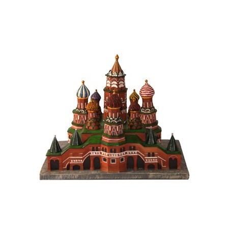 Cathedrale Saint Basile Moscou 3D 68 *46 * 38 resine