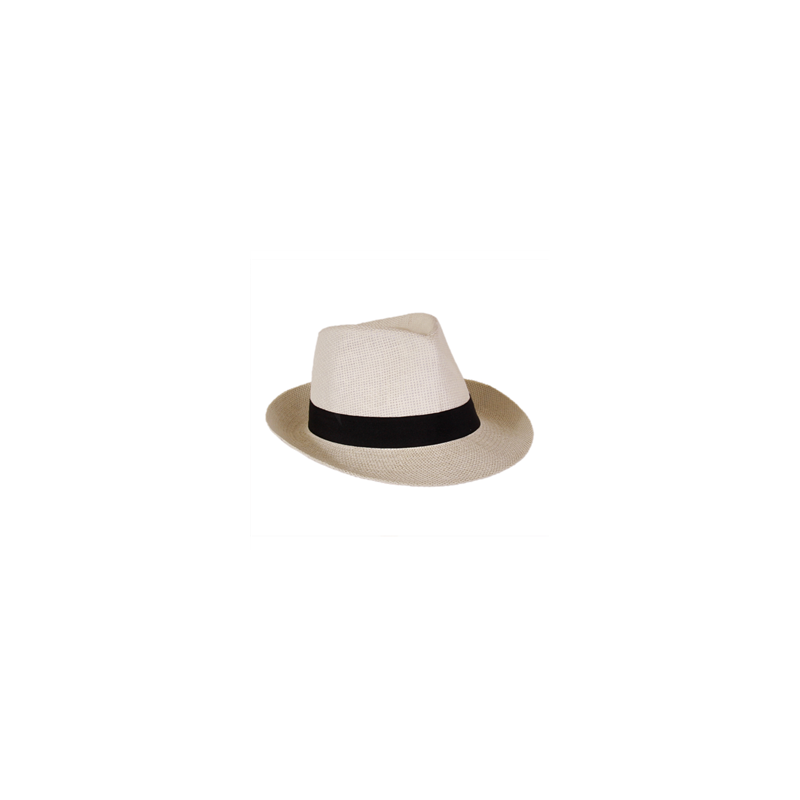 Panama polyester - taille adulte - Haut. 12cm Diam. 33cm