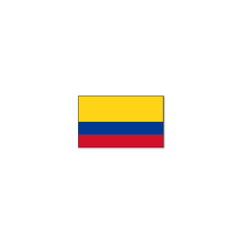 Drapeau Colombie - tissu - 90 x 150cm