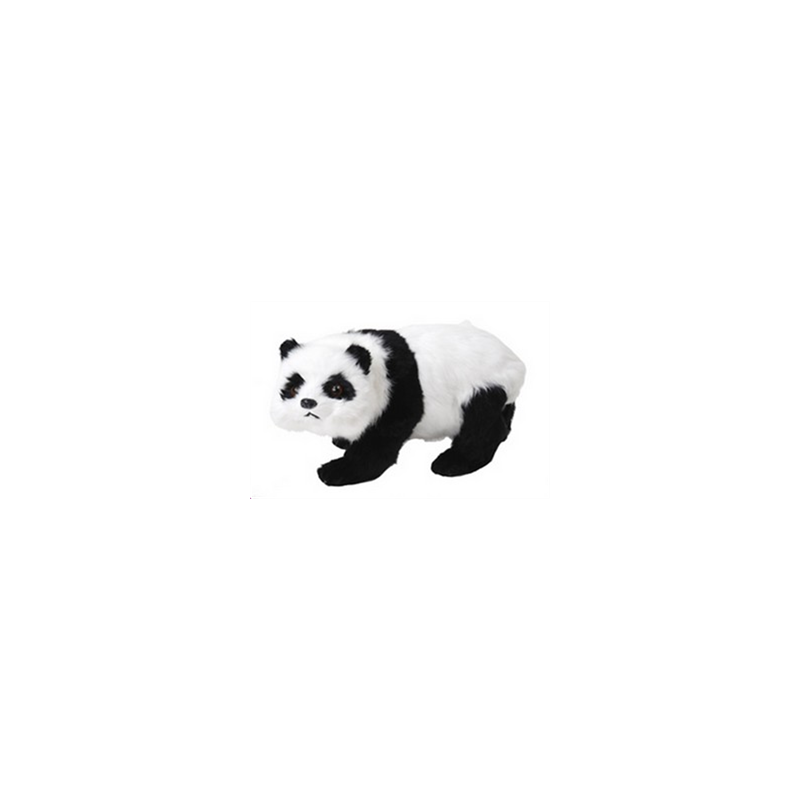 Panda - poils - 40 x 23cm