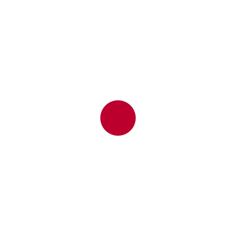 Drapeau Japon - tissu - 90 x 150cm