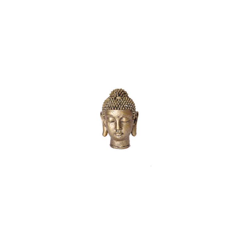 Tete Thaï - Résine - haut 25 cm diam 15cm