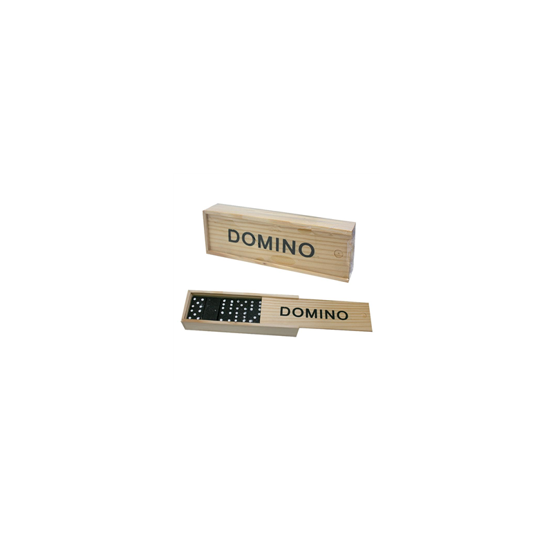 Jeu de dominos en bois 15 x 5cm