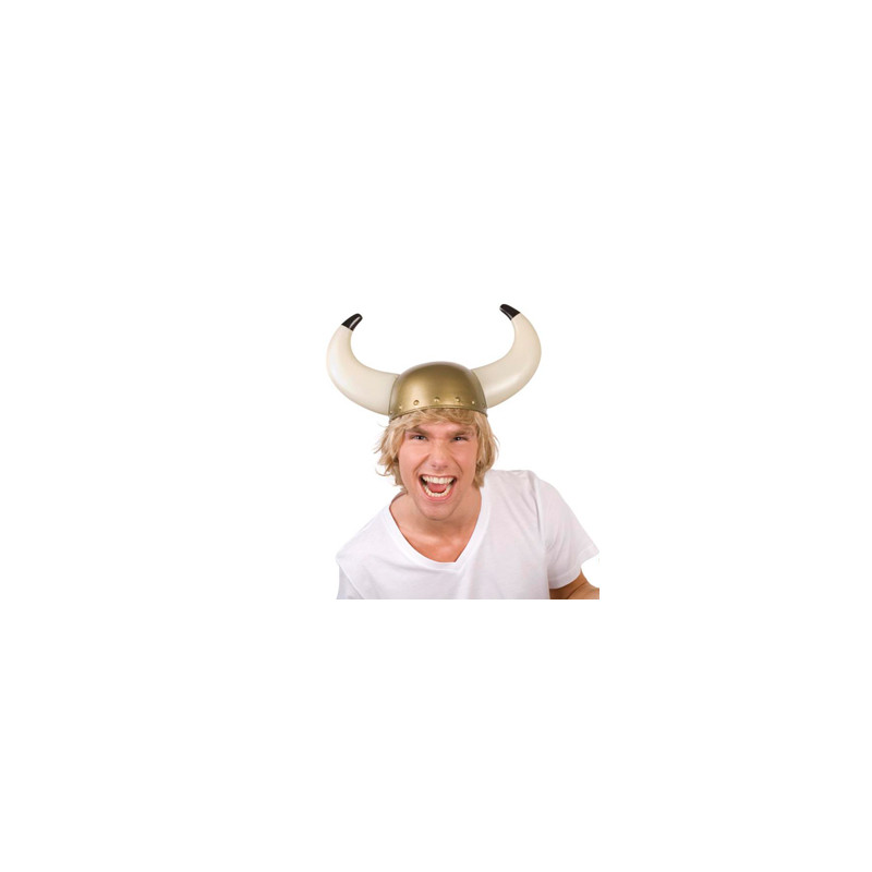 Casque viking PVC - Haut. 22cm Diam. 43cm