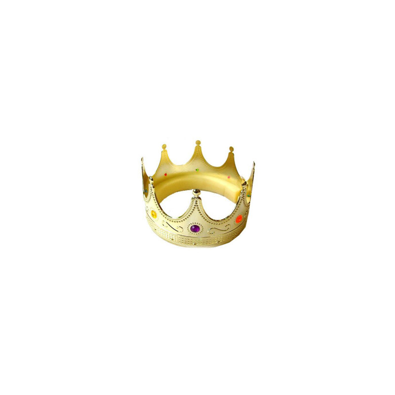 Couronne des rois - PVC -  Larg 21 cm hauteur 21 cm