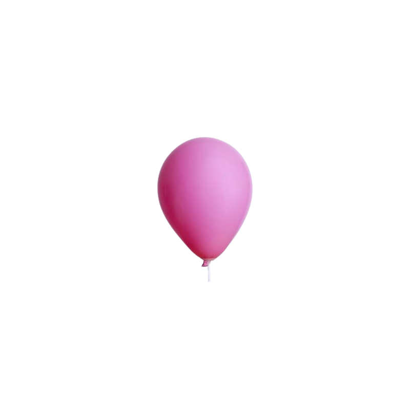 Ballon rose bonbon x8 - Diam. 29cm