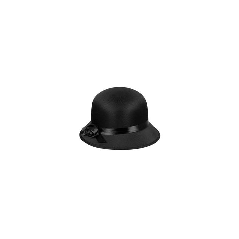 Chapeau Charleston noir