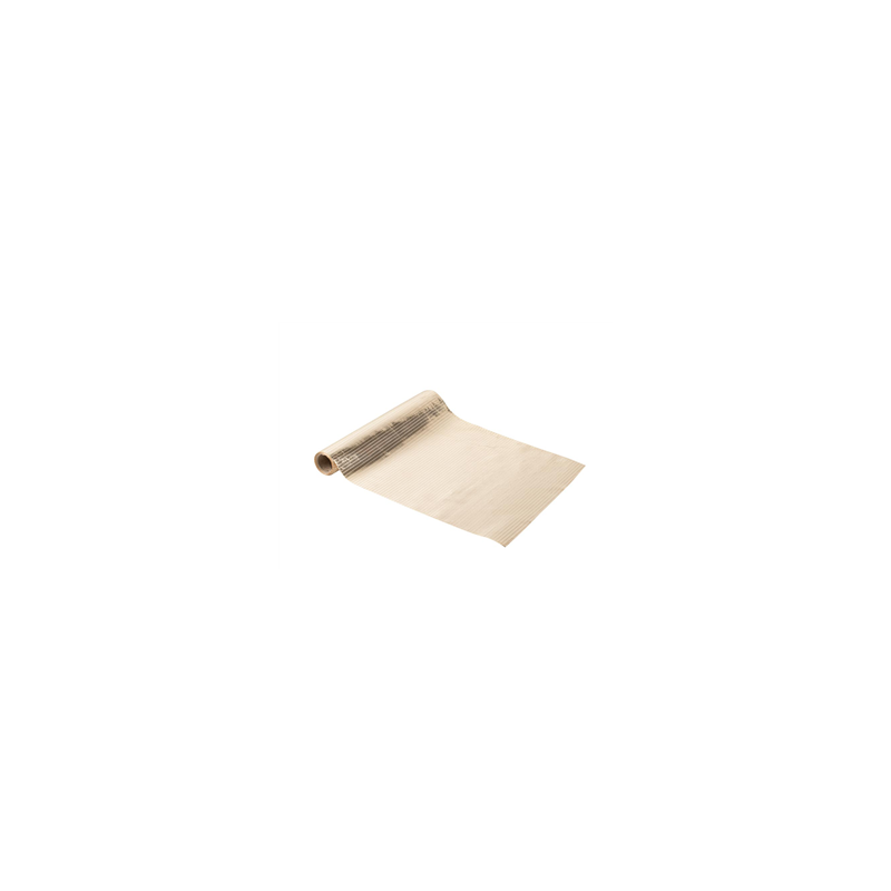 Chemin de table sequin boule à facettes en tissu Or 28cm x 3m