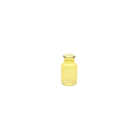 Vase lolita en verre jaune carambole 5,7 x 10,5cm