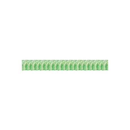 Guirlande zinnia vert pastel - papier Long. 450cm
