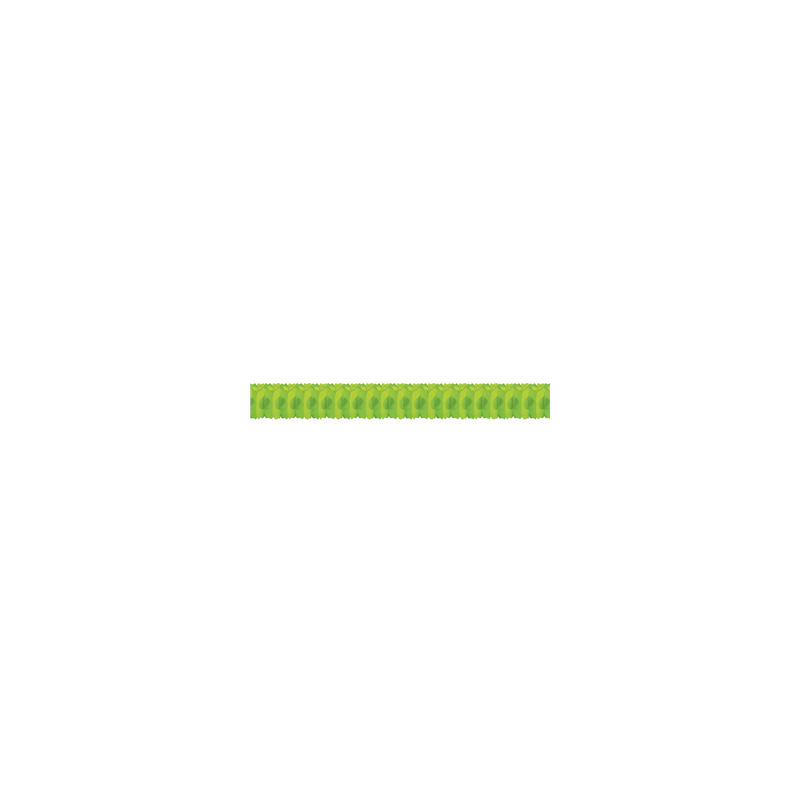 Guirlande zinnia vert anis - papier Long. 300cm
