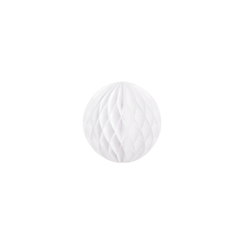 Boule blanche papier - Diam. 20cm