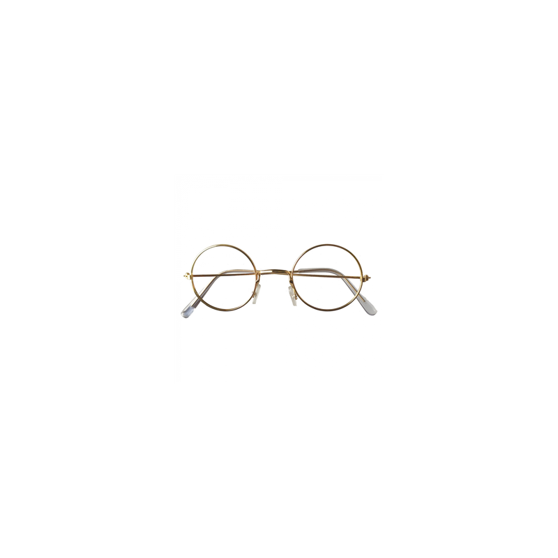 Paire de lunettes Père Noël fer - 15 x 17 cm
