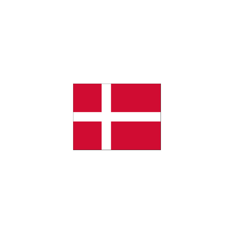 Drapeau Danemark - tissu - 60 x 90cm