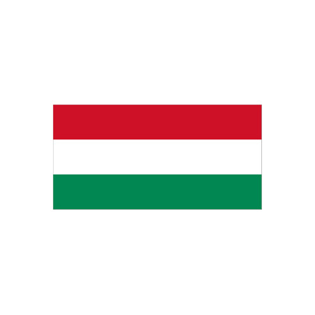 Drapeau Hongrie - tissu - 60 x 90cm