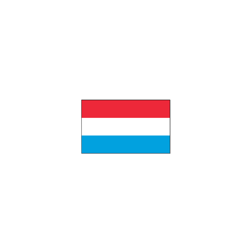 Drapeau Luxembourg - tissu - 90 x 150cm