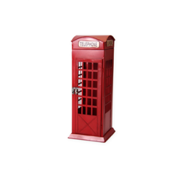 Cabine Téléphonique - metal - 67 x 20 x 20 cm