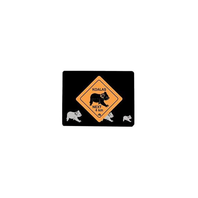 Visuel Road Sign sur mousse  - 23 x 18 cm