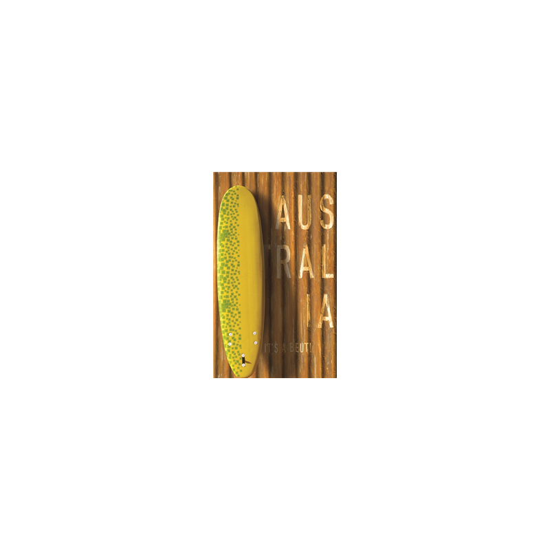 Kakemono Australie Surf - 180 x 80 cm - Toile M1 avec structure X- Banner