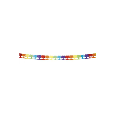Guirlande palmier M1 - papier Long. 4m