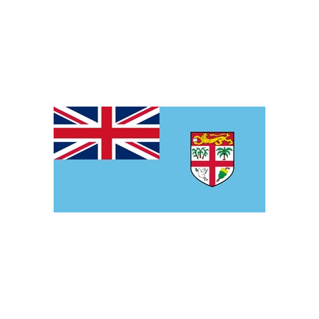 Drapeau Fidji - tissu - 60 x 90cm*
