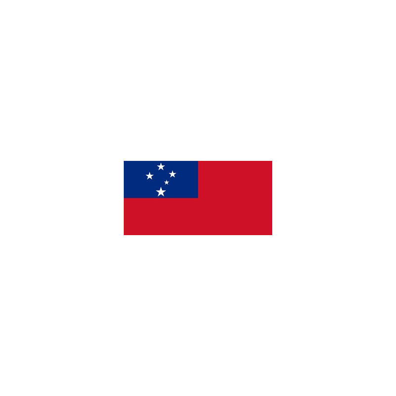 Drapeau Samoa - tissu - 60 x 90cm