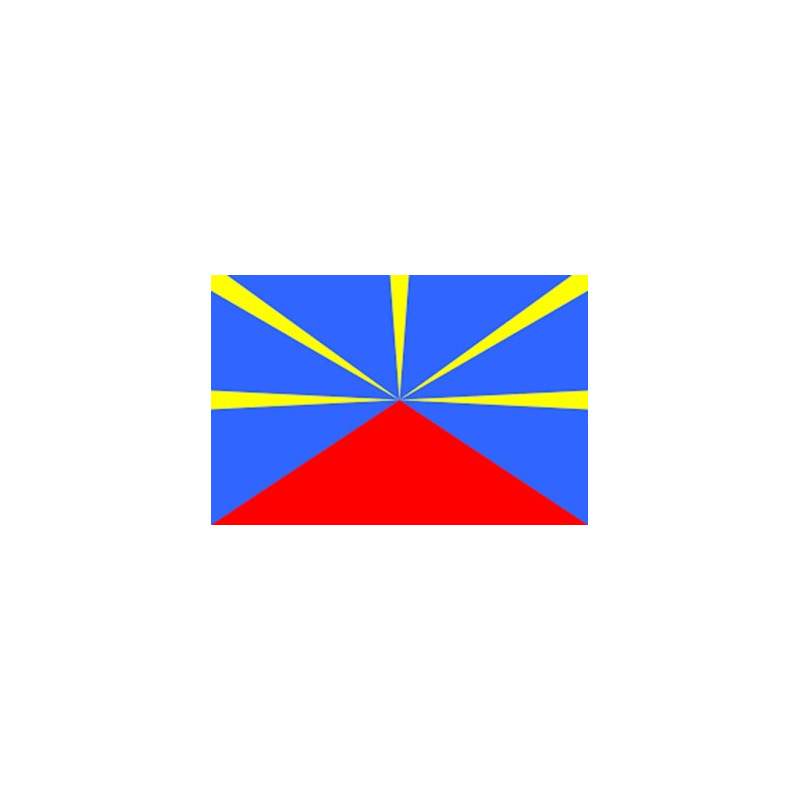Drapeau La Réunion - tissu - 150 x 90cm
