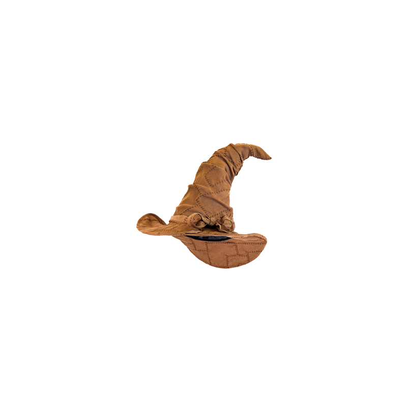 Chapeau de sorcier en simili cuir marron - Taille adulte