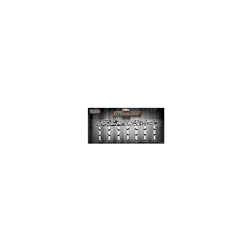 Plafonnier de chauves-souris  - plastique -  Long.300 cm -Larg. 30cm