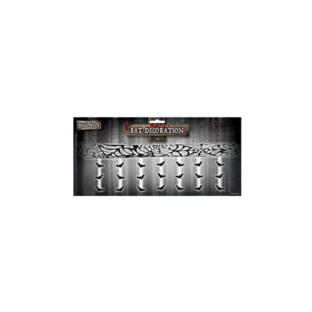 Plafonnier de chauves-souris  - plastique -  Long.300 cm -Larg. 30cm