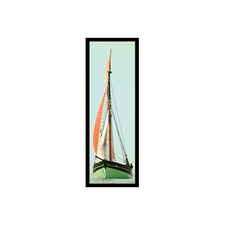 Kakemono Bateau tissu - 65 x 185cm