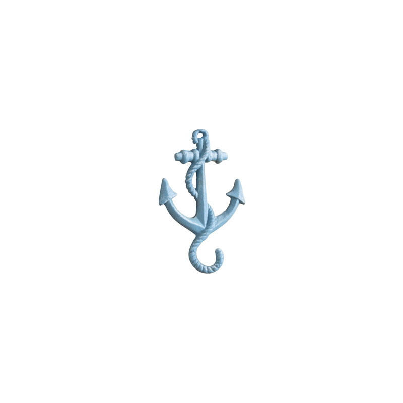 Ancre marine 1 crochet en fonte 9,5 x 2 x 15 cm