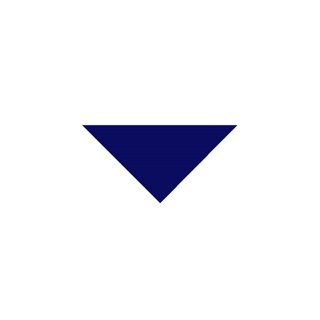 Bandana bleu - tissu - 57 x 57 x 83cm