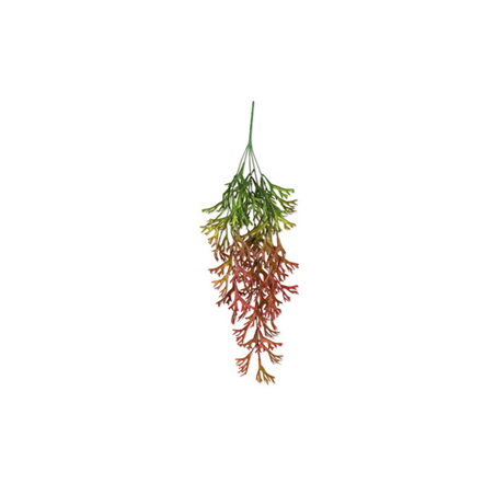 Branche d'Algues artificielles vert et rouge - Haut. 80cm