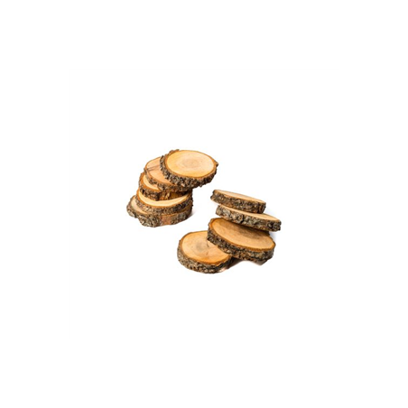 15 Rondins de Bois Env. 6 à 8cm