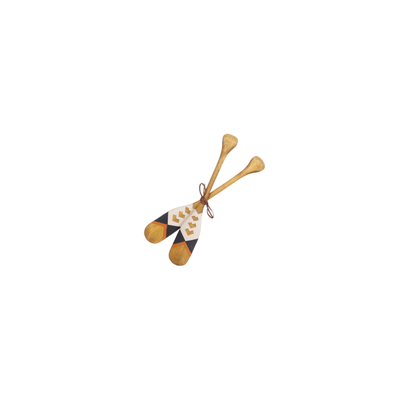 Paires de rames en bois - Long. 41cm