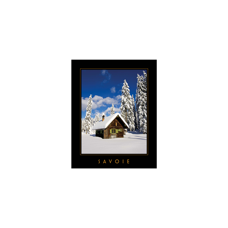 Affiche Savoie - papier - 50 x 70 cm