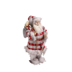 Pere Noel Trappeur - Hauteur 45 cm