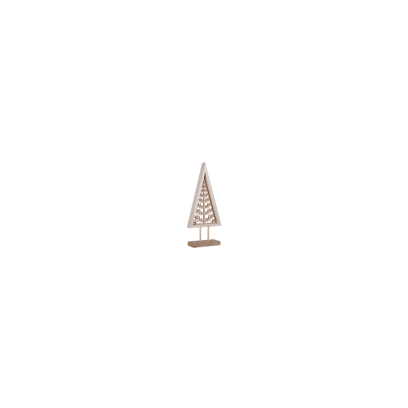 Sapin en bois - 35 x 14 x 5 cm