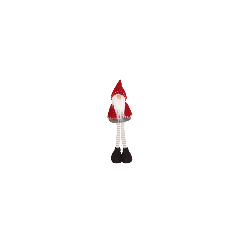 Père Noël Bonnet  et  Longue Barbe (Cape Rouge - Debout - Telescopique) 16 x 13 x 5