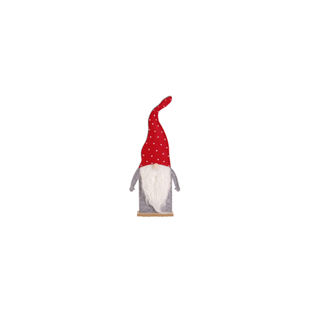 Père Noel Feutrine - bonnet à pois 31cm