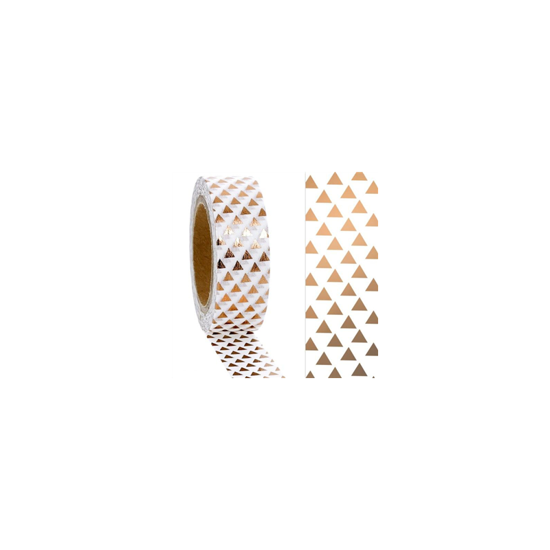 Ruban adhesif decoratif motif 2 - washi tape - 1.5 cm x 10m