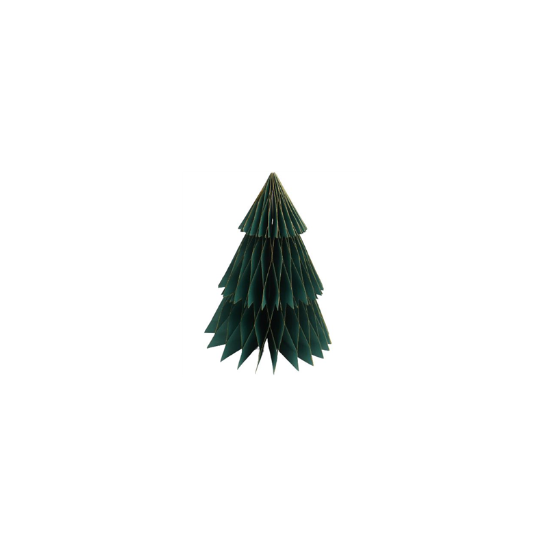 Sapin alvéolé papier - Haut. 30cm Diam. 23cm