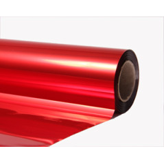 Rouleau Polypro rouge brill.  - H. 70 cm x 50 m