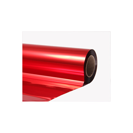 Rouleau Polypro rouge brill.  - H. 70 cm x 50 m