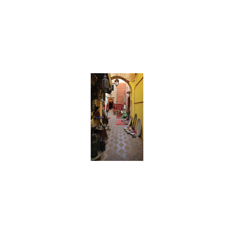 Kakémono Oriental Souk 80 x 180 sur Toile M1 / avec structure  X- Banner