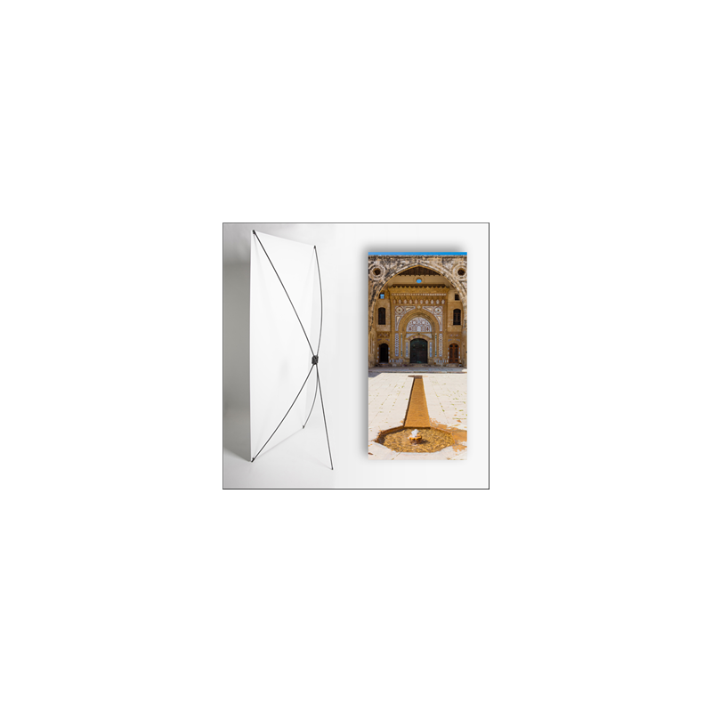 Kakemono Oriental Fontaine 80 x 180 - Toile M1 / X Banner