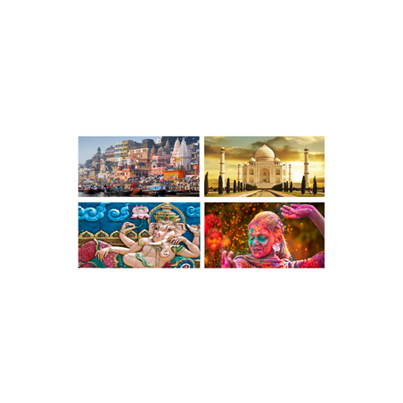 Mobiles Inde x4 - carton - 27 x 44cm